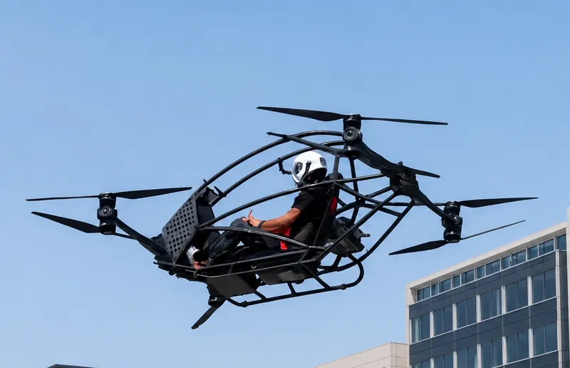 RAYI AeroLift Ascend personal aircraft flight application