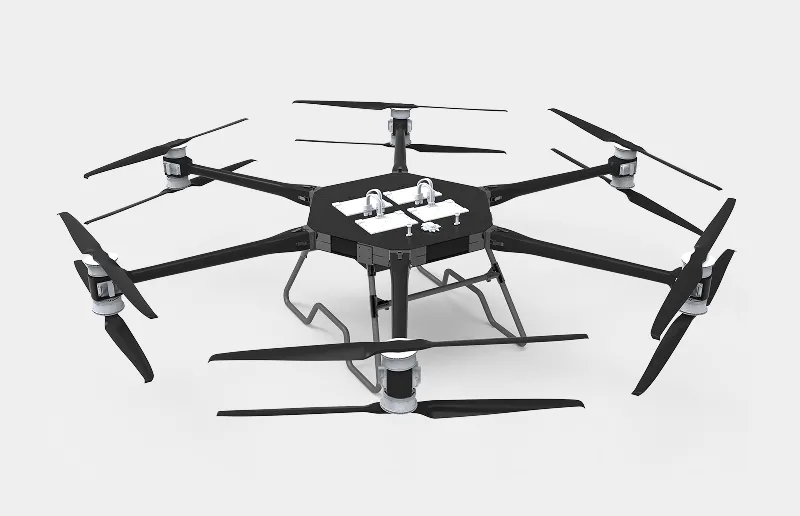 RAYI CargoLift Atlas 12-rotor cargo transport platform