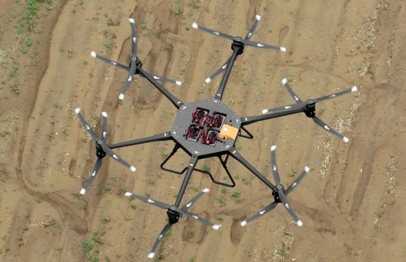RAYI CargoLift Atlas cargo UAV flight and landing system