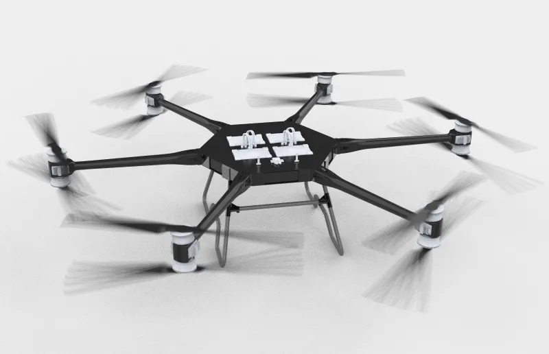 RAYI CargoLift Atlas cargo transport UAV technical structure