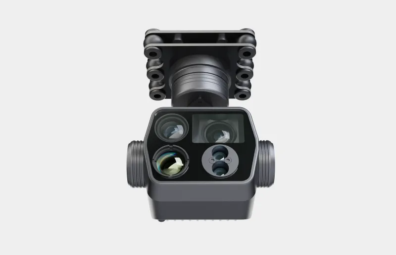 Skydroid C14PRO four-light UAV gimbal camera front view