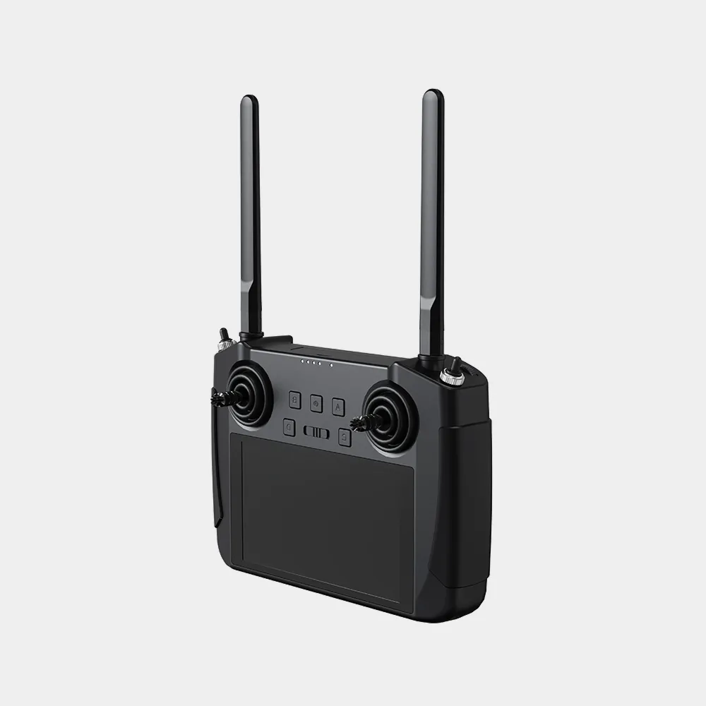 Side view of SIYI MK15 handheld ground control station