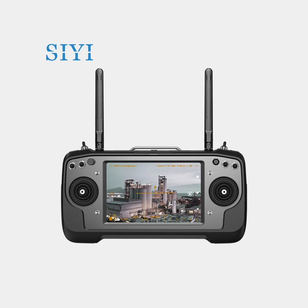 Front view of SIYI MK32 enterprise handheld ground station