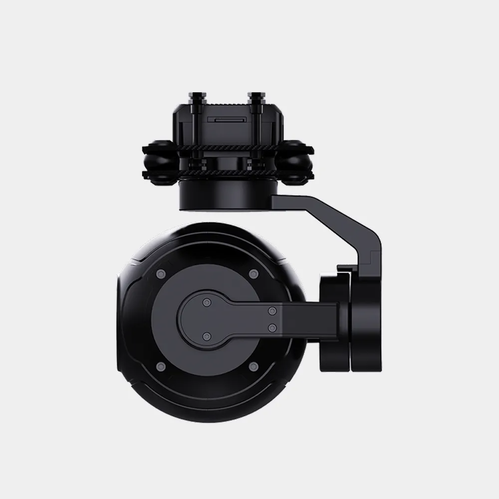 Rear view of SIYI ZR10 gimbal camera