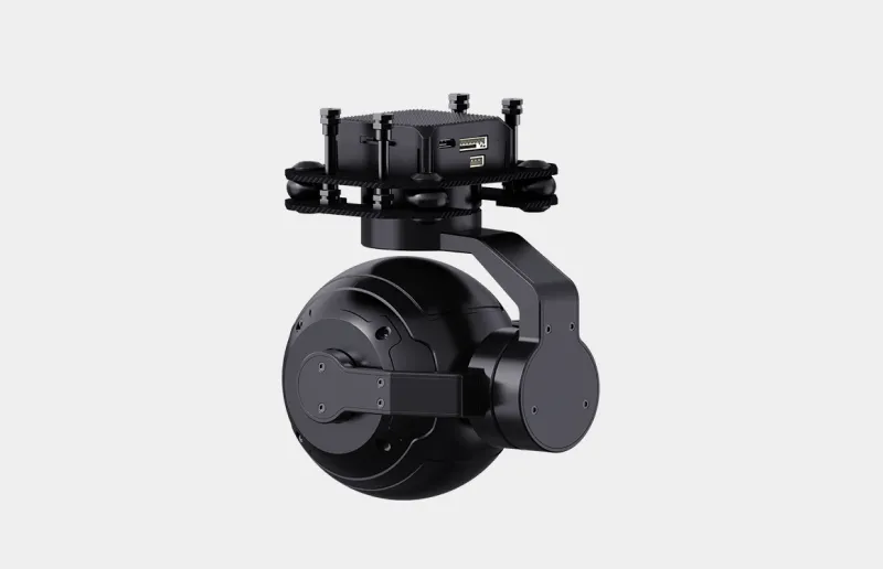 SIYI ZR10 gimbal camera control and tracking features